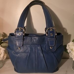 Coach Blue Leather Women's Bag